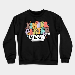 Back To School Kindergarten Crew Crewneck Sweatshirt